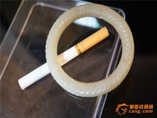 和田玉绞丝手镯
