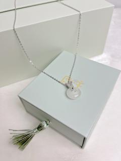 温柔又贵气的和田玉项链,妈妈见了都夸赞~~~