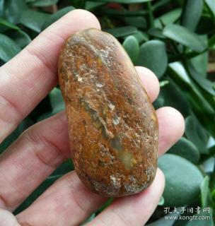 新疆和田玉籽料 石包玉
