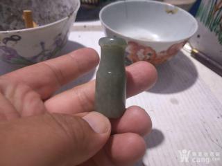 清代和田玉烟嘴
